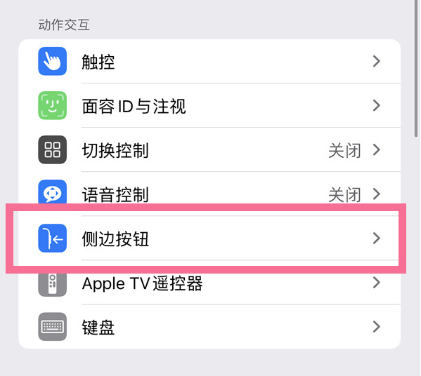 颍上苹果14维修店分享iPhone14 Plus侧键双击下载功能关闭方法 